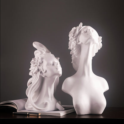 Figura Ragazza Floreale