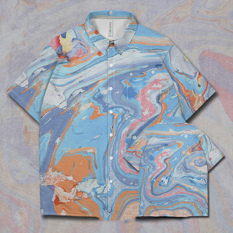 T-shirt tie-dye stampa