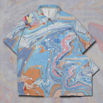 T-shirt tie-dye stampa