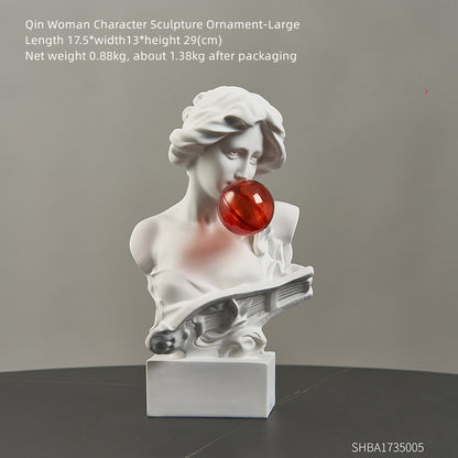 Statuetta Gesso