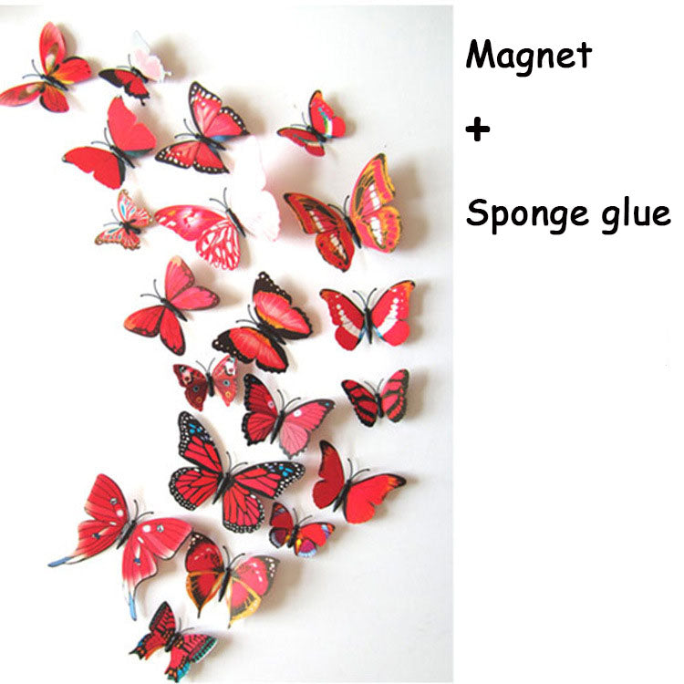 Adesivo farfalle magnetiche