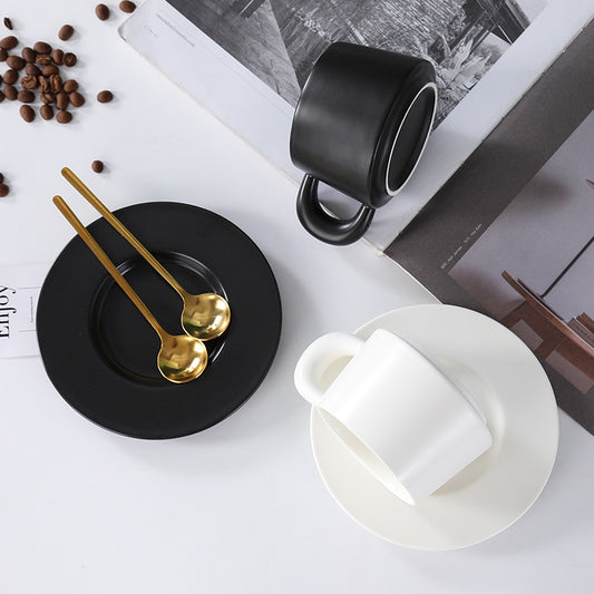 Tazza caffè con piattino