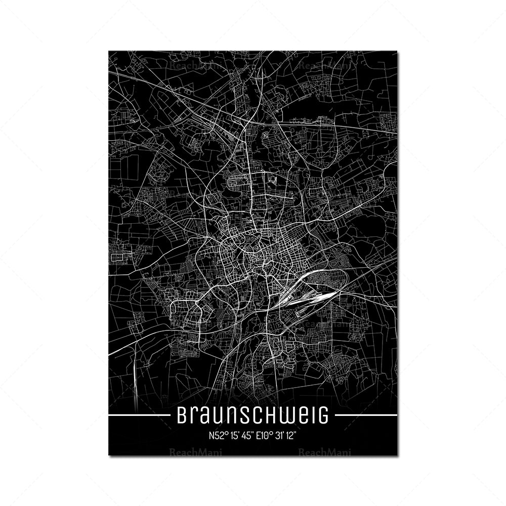 Quadro mappa