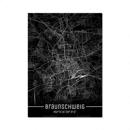 Quadro mappa
