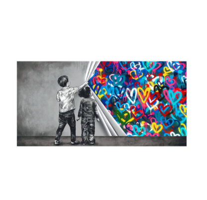 Quadro Graffiti Astratto