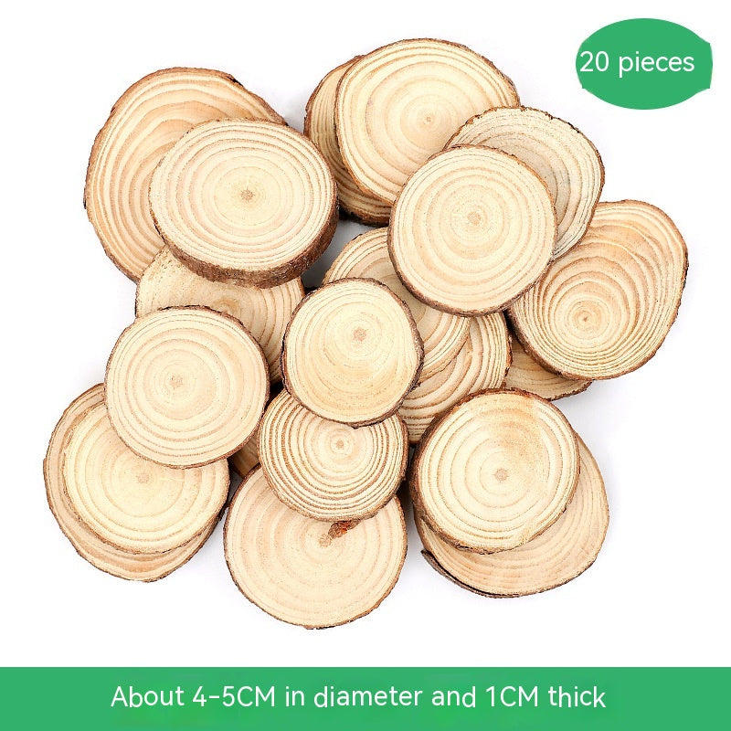 Disco decorativo legno