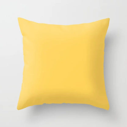 Copricuscino giallo e nero