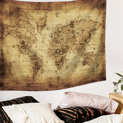 Tappezzeria mappa mondo