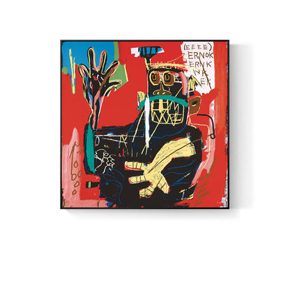 Quadro graffiti stile industriale