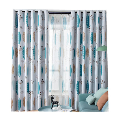 Tenda nordica con foglie