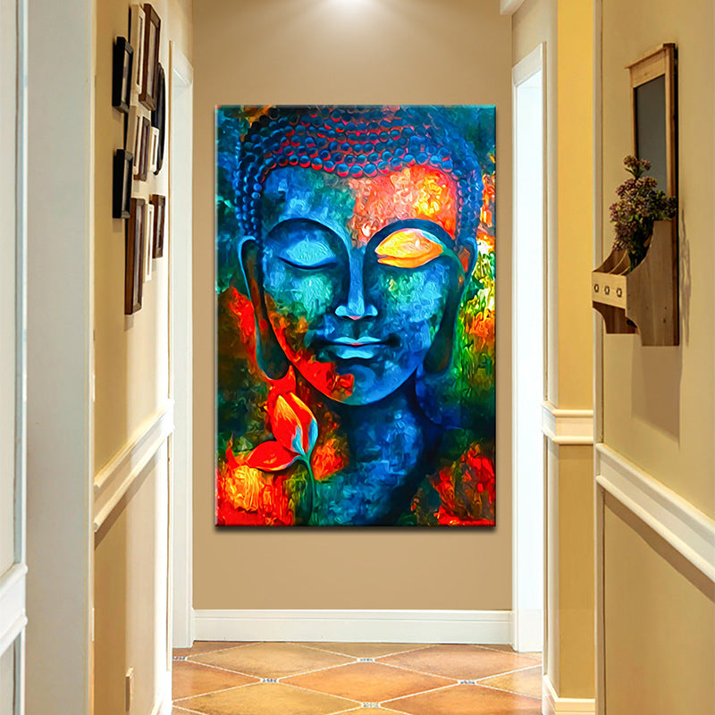 Quadro Buddha olio