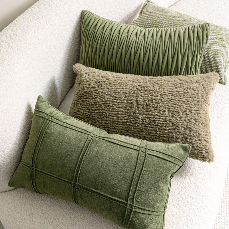 Cuscino lombare verde