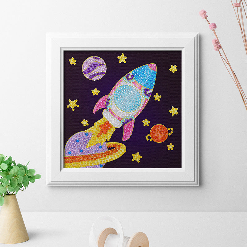 Quadro cartoon diamante