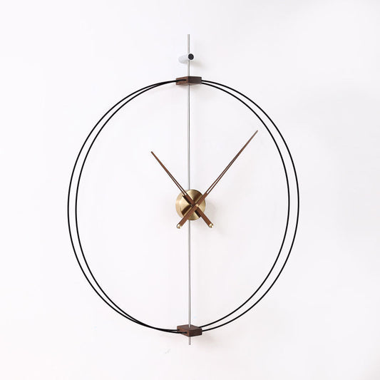 Orologio da parete Lettering tipografico