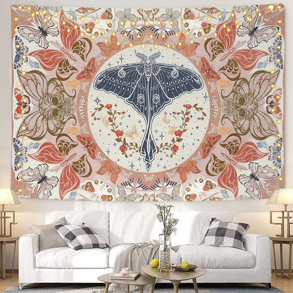 Arazzo farfalla bohemien