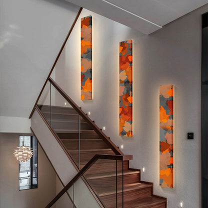 Decorazione Led Verticale