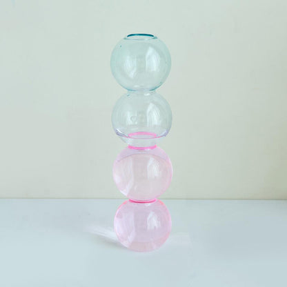 Vaso vetro bolle