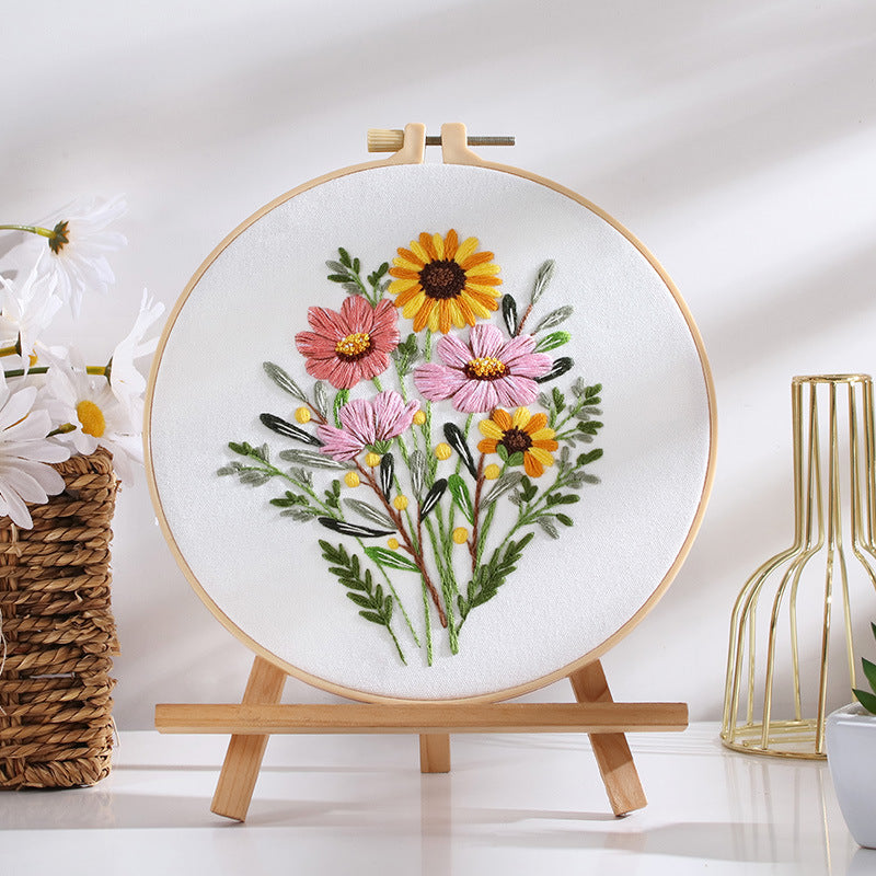 Kit ricamo bouquet