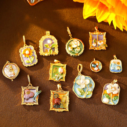 Collana Perla Barocca