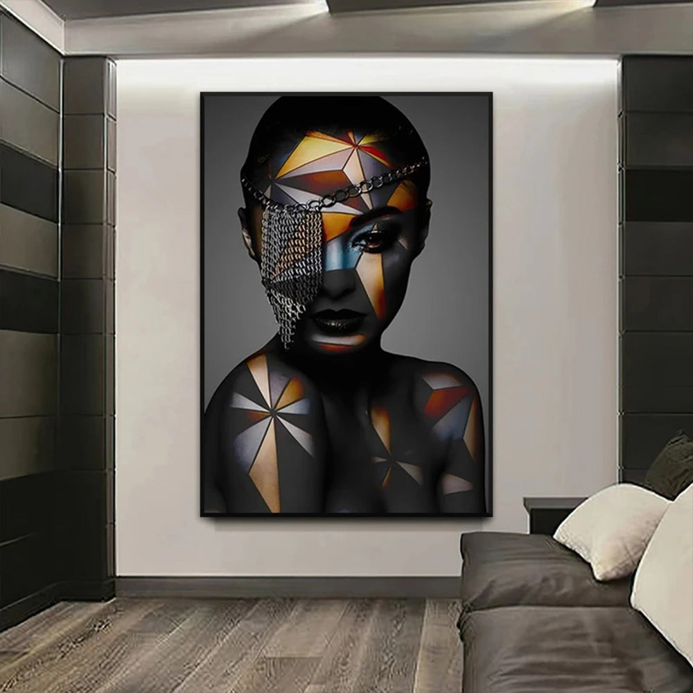 Quadro donna africana