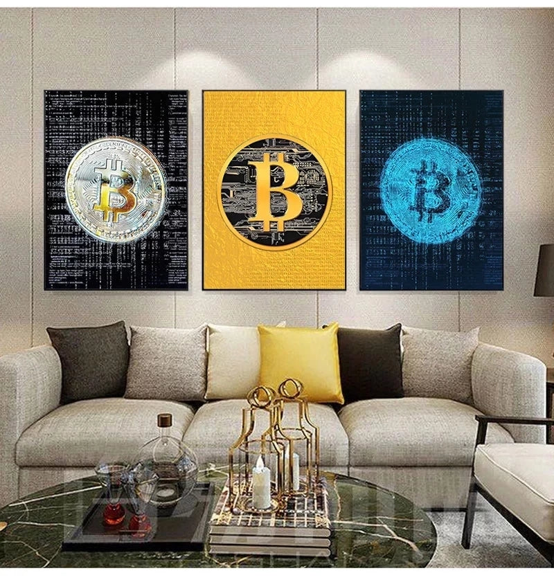 Quadro Neon Astratto
