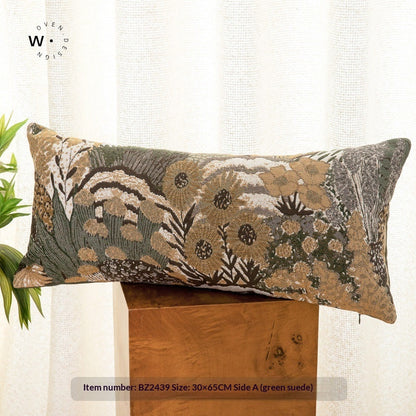 Cuscino arredo verde