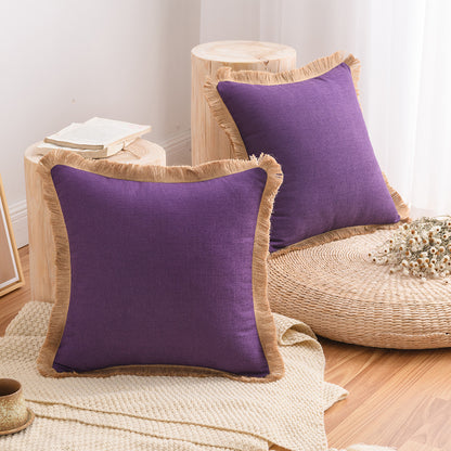Cuscino cotone-lino stile nordico