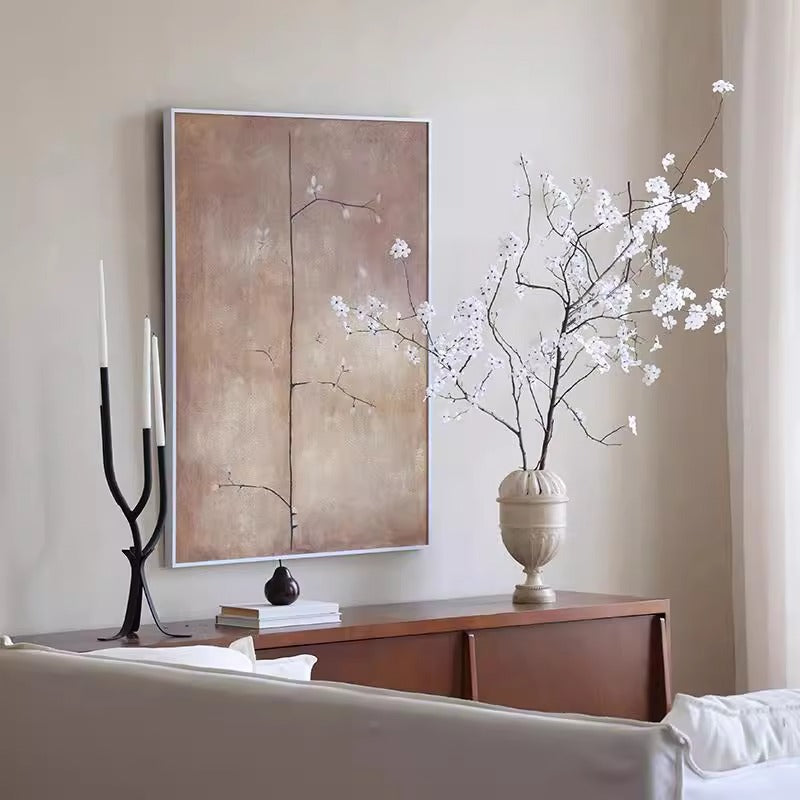Quadro wabi-sabi dipinto a mano