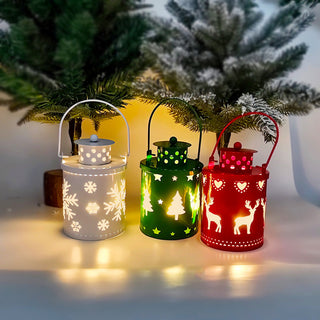 Set lanterne LED natalizie