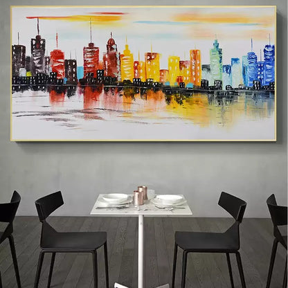 Quadro città moderna