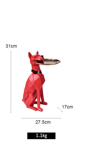 Decorazione cane nordica