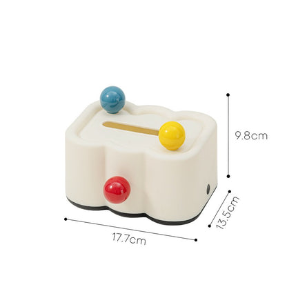 Scatola fazzoletti crema