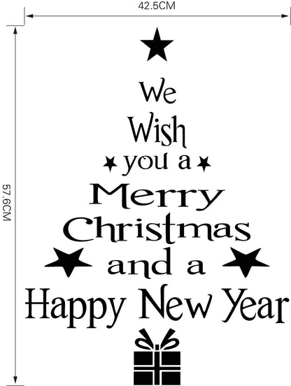 Adesivo albero Natale