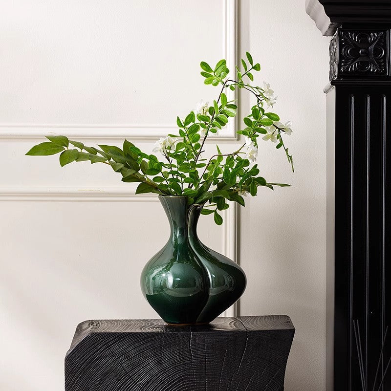 Vaso decorativo verde