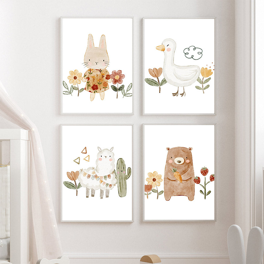 Quadro Animali boho