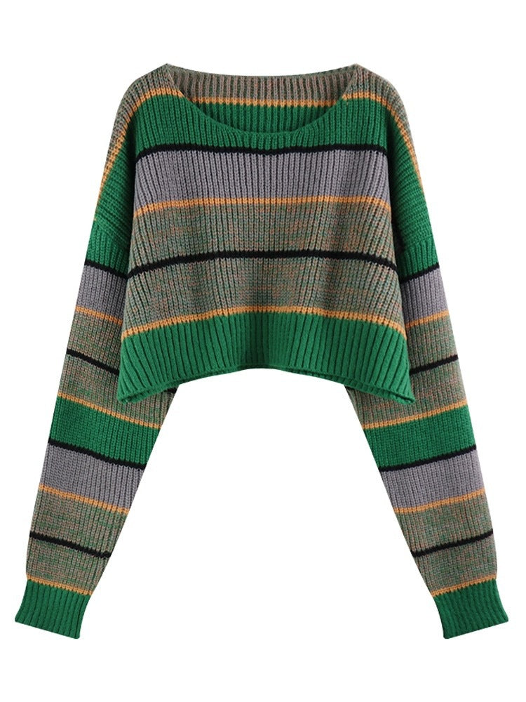 Maglione Mosaico Righe