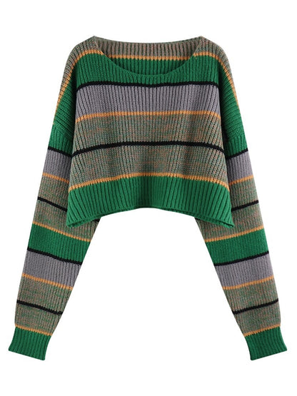 Maglione Mosaico Righe
