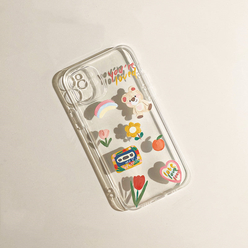 Custodia Telefono Stampa Orso