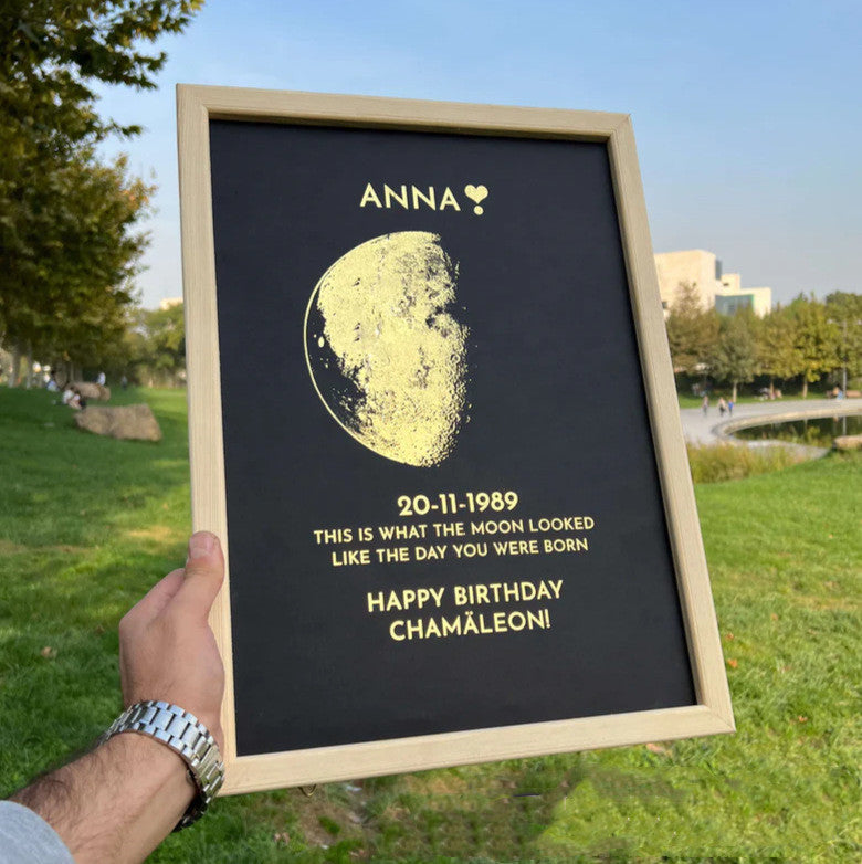 Quadro fasi lunari coppia