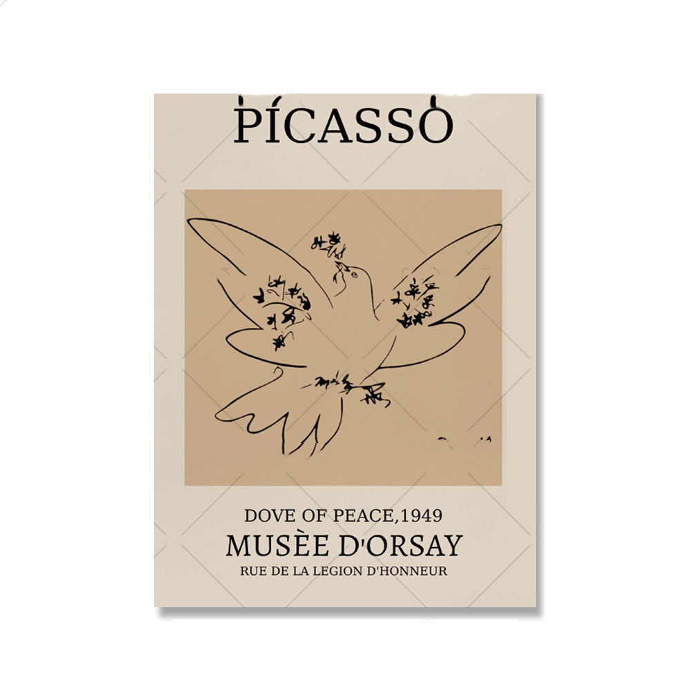 Poster astratto fiori