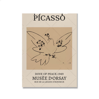 Poster astratto fiori