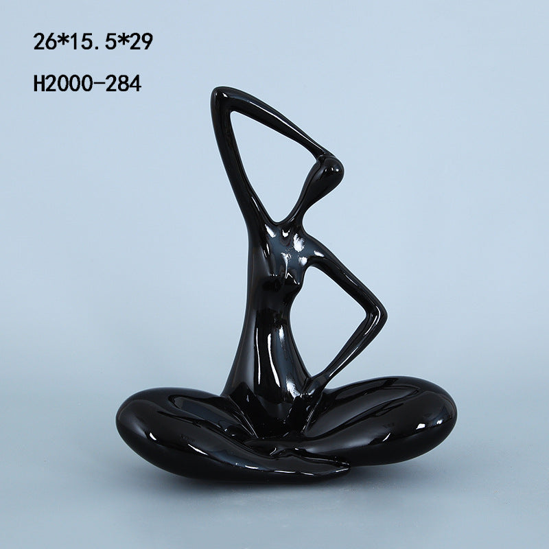Ornamento resina astratto