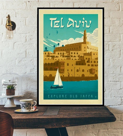 Poster canvas viaggio nel mondo