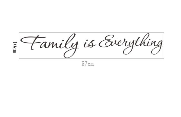 Adesivo Murale Famiglia