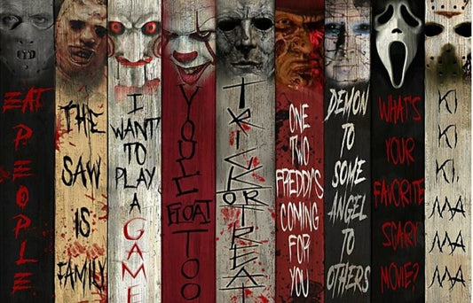 Quadro su tela Film horror