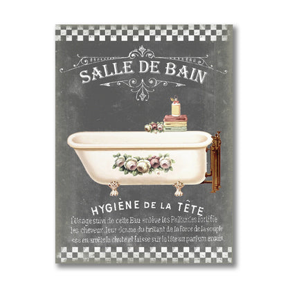 Poster bagno vintage