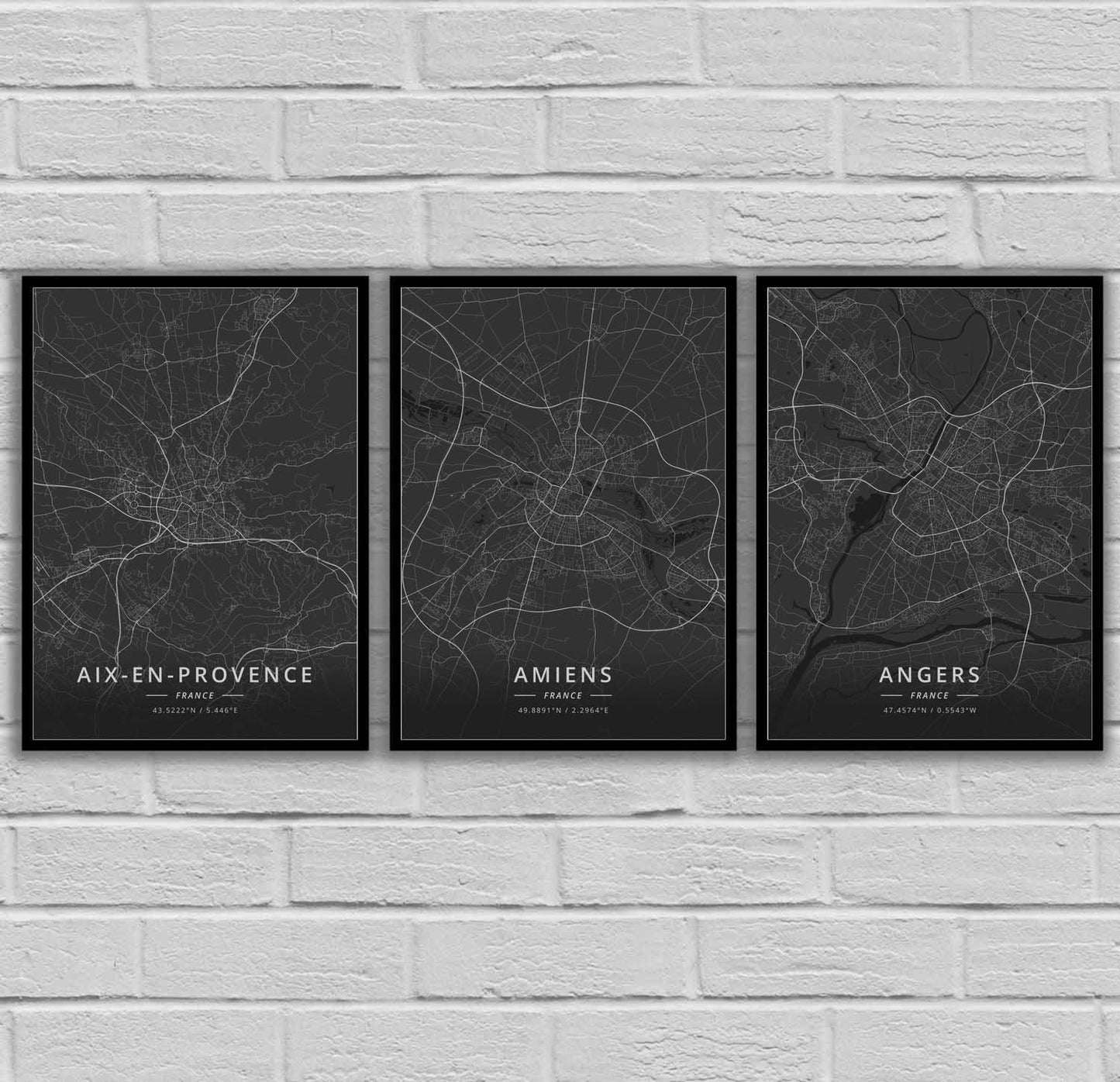 Quadro astratto nero