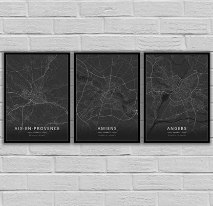 Quadro astratto nero