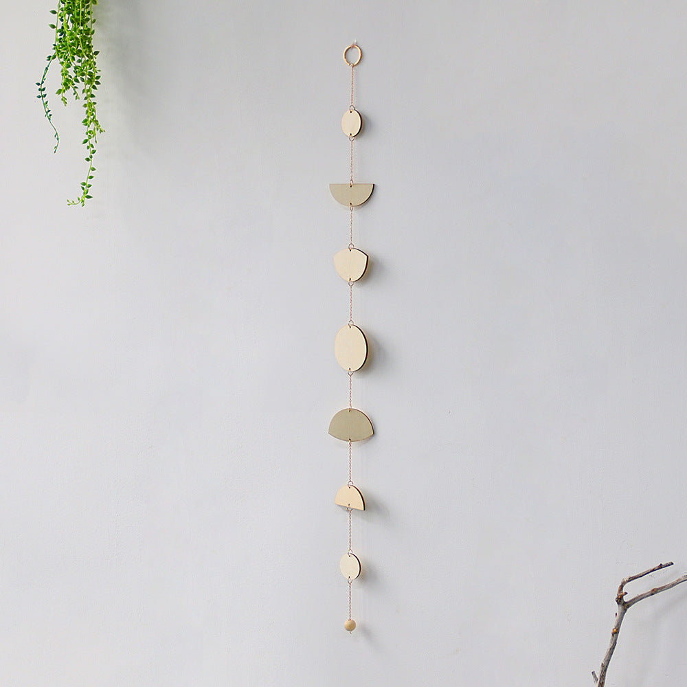 Decorazione legno stelle luna