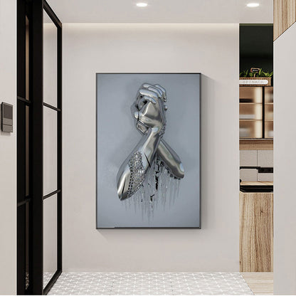 Quadro mani innamorate